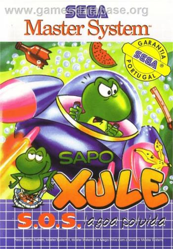 Cover Sapo Xule SOS Lagoa Poluida for Master System II